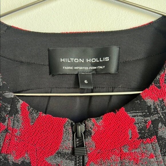 Hilton Hollis Zip Front Pencil Dress - 6 - Picture 11 of 13